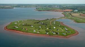 Aerial view The Hebrides PEI