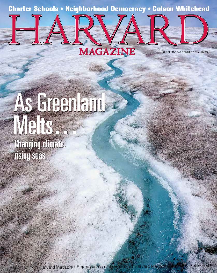 Harvard Mag Greenland Cover