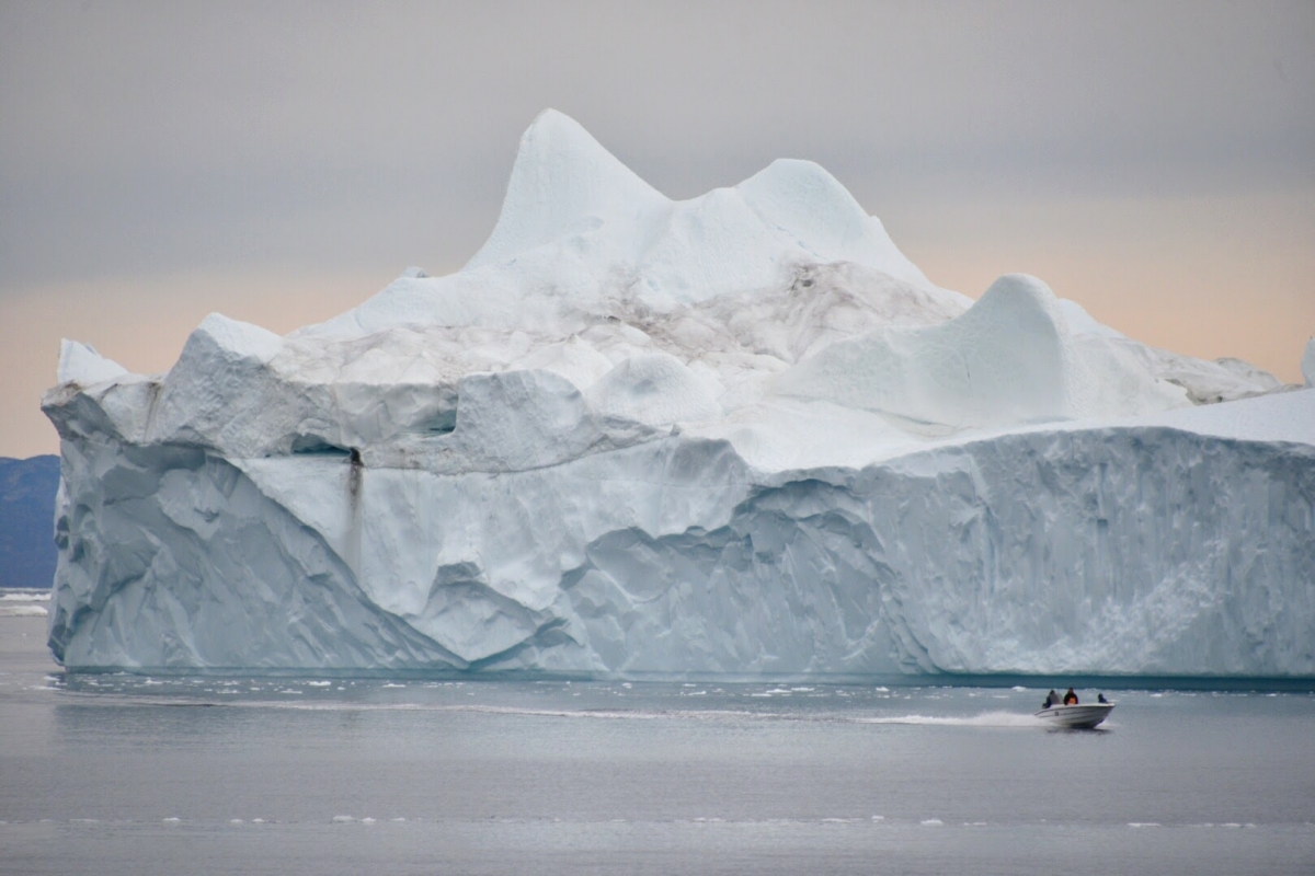 Every iceberg is a unique sculpture that evolves