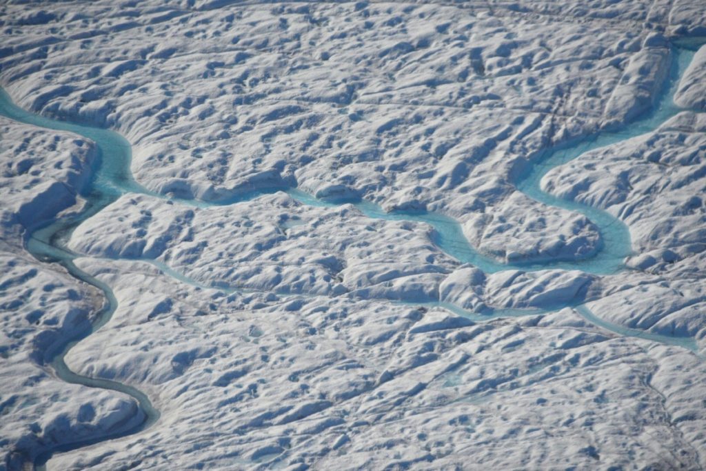 Greenland ice sheet is melting