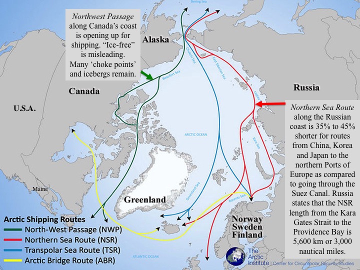 Arctic Sea Routes - Corell